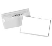 Pavo Announce Pin Name Badge 54X90mm (Pack Of 50) Pv00920