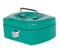 Pavo Cash Box Key lock 125 x 94 x 60 mm Green