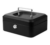 Pavo Cash Box Key lock 200 x 168 x 93 mm Black