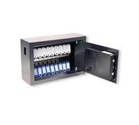 Pavo High Security Advanced Steel Key Cabinet 20 Key Capacity Dark Grey DFLHPA421
