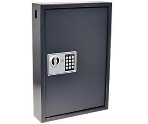 Pavo High Security Key Cabinet 50 Hooks Electronic lock 8033911 Dark Grey