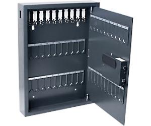 Pavo Magnet Tag Key Cabinet 50 Hooks Combination lock 8013876 Dark Grey