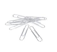 PAVO Premium 50 mm Wavy Pointed Nickel Paper Clip (Pack of 100)