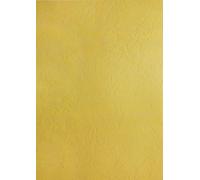PAVO Premium A4 Leather Grain Binding Cover - Yellow (Pack of 100)