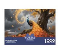 Pavo Real 1000 Piece Jigsaw Puzzles for Adults Challenging Puzzle Educational Adults Age 12 Years Up - Challenge Edition Hard Puzzle for 70x50cm/1000pcs Family Decorations