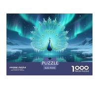 Pavo Real 1000 Piece Jigsaw Puzzles Handwork Puzzle Educational Challenge Adults Age 12 Years Up - Challenge Edition for Home Decor Gifts 70x50cm/1000pcs