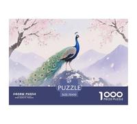Pavo Real 1000 Pieces Premium Jigsaw for Adults Quirky, Abstract Design, Home Decoration, Educational, Challenging 70x50cm/1000pcs