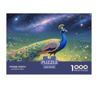 Pavo Real 1000 Pieces Wildlife Paper Jigsaw Puzzle Impossible Puzzle Educational Games for Adults And Kids 70x50cm/1000pcs