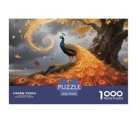 Pavo Real Jigsaw Puzzles Puzzles for Adults Kids. 1000 Pieces Great Gifts Challenge Toy Educational Games Home Decoration for Educational Games Gifts 70x50cm/1000pcs
