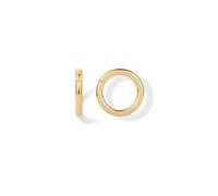 PAVOI 14K Gold Plated Titanium Clicker Hoop Earrings for Women Men | Hinged Huggie Earring | Cartilage Helix Nose Ring Tragus Rook Septum Piercing Jewelry 16-18-20 Gauges, 16 Gauge 6mm, Yellow Gold