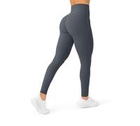PAVOI ACTIVE Buttery Soft Workout Leggings for Women - High Waisted No Front Seam Gym Leggings Yoga Pants - FlexFlow, Thunder, M