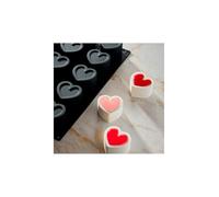 Pavoni Eros 2.0 PX43111S 3D Silicone Mould 15 Hearts 130 ml (Pack of 1)