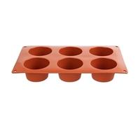 Pavoni Formaflex Silicone Muffin Mould 6 Cup
