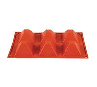 Pavoni N943 Pyramid Mould, 6 Formaflex, Silicone
