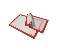 Pavoni SPV64 Non-Stick Silicon Pastry Mat - 585mm x 385mm, Rot