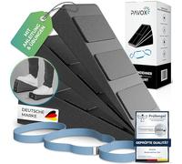Pavox Calf Stretcher Set - Extra Non-Slip Knee Wedges Including a Yoga Strap - Versatile Calf Stretcher for Stretching - Premium Mobilisation Wedge