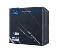 PAW - Airlaid Napkins (40 x 40 cm) I 50 Pieces I Plain I Fabric-Like I Elegant Table Decoration I HoReCa I for Important Occasions Like Weddings, Parties, Christmas I Unicolour: Black