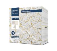 Paw Airlaid Napkins - Fabric-Like (40 x 40 cm) I Pack of 50 I Ideal for Wedding, Christening, Communion, Birthday I Table Decoration Back Pattern - Festive Garland I Reverse Festive Garland
