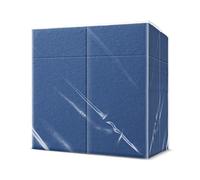 PAW - Airlaid Pocket Napkins (39 x 40 cm) I 50 Pieces I Plain I Fabric-Like I Elegant Table Decoration I HoReCa I for Occasions Like Weddings, Parties, Christmas I Unicolor: Dark Blue