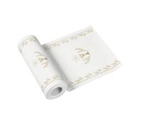Paw Airlaid Table Runner (40 cm x 24 m) I Perfect Table Decoration for Communion, Confirmation, Christening I Table Decoration Elegant Table Runner - IHS Measuring Goblet I My First Communion Gold