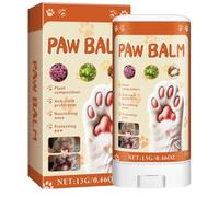 Paw Balm for Dogs, 13 g Moisture Balm for Cat Paws, Protective Wax Against Cracked Medium Dog Paws, Dry Paws in Pets, Improve Paw Health, Cream Against Cracked