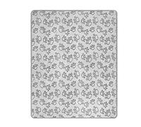 Paw Blankets For Dogs - Cozy Paw Print Blanket, Washable Pet Throw for Dogs, Cats, Puppies & Kittens | Soft Animal Print Blanket, Dog Sleep Mat & Cat Cover