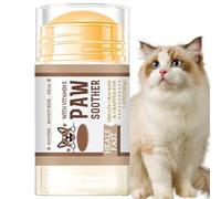 Paw Cream, Cat Dog Balm, Cracked Paw Removal, Moisturizing Paw Balm 40g Paw Care Cream for Cats and Dogs, Effective Cracked Paw Removal and Protection Against Extreme Weather Conditions
