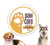 Paw Cream for Dogs - 60g Paw Care Cream Dog Paw Wax - Effective Paw Soother, Moisturizing Cream & Paw Protectors for Pet Noses, Cracking Paws, Dry Cracked Skin
