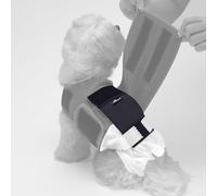 Paw Inspired Dog Anxiety Vest, Calming Weighted Thunder Jacket for Dogs, Soothing Compression Vest for Thunderstorms, Fireworks, Travel, Separation Anxiety (Diaper Holder)