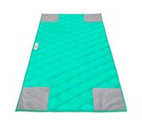 Paw Inspired PopCorner Guinea Pig Cage Liners | Washable Fleece Bedding or Pet Bed Mat for Small Animals | Super Absorbent Pee Pad with Reinforced Corners and Waterproof Bottom (C&C 2x4, Green)