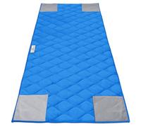Paw Inspired PopCorner Pet Bed Mat for Small Animals, Guinea Pig Cage Liners, Washable Fleece Bedding or Pet Bed Mat for Small Animals (Blue, C&C 2X5)