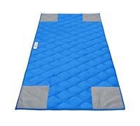 Paw Inspired PopCorner Pet Bed Mat for Small Animals, Guinea Pig Cage Liners, Washable Fleece Bedding or Pet Bed Mat for Small Animals (Blue, C&C 2X4)