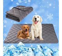 Paw Legend Dog Cooling Mat for Dogs Cats Cooling Pad for Dog Pet Cooling Mat Cooling Blanket Summer Ice Silk Washable Dog Sleeping Pad on Kennel Sofa Bed Floor Car Seats, Small