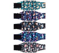 Paw Legend Washable Dogs Diapers Male Dog Belly Bands for Male Dogs Diapers Reusable Puppy & Doggie Diapers Male (5 Pack, X-Large)