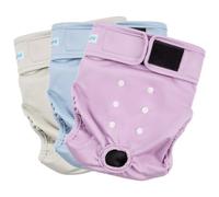 Paw Legend Washable Reusable Female Dog Period Diapers for Heat Doggie Puppy Diapers for Female Dogs (3 Pack, Small)