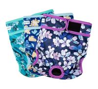 Paw Legend Washable Reusable Female Dog Period Diapers for Heat Doggie Puppy Diapers for Female Dogs (3 Pack, Large)