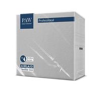 PAW - Napkins Made of airlaid - Fabric-Like (40 x 40 cm) I 50 Pieces I Ideal for Wedding, Baptism, Communion, Birthday I Fabric-Like Napkins - Single -Colored, Silver I Color: Monocolor (Silver)