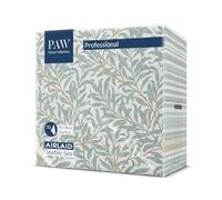 PAW - Airlaid Cloth-Like Napkins (40 x 40 cm) | 50 Pieces | Ideal for Wedding, Christening, Communion, Birthday | Linen Feel Elegant Napkins | Color: Willow Branch
