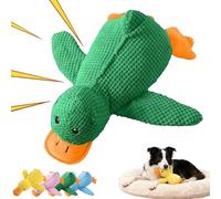 Paw Love Calming Duck, 2026 New Calming Duck Toy for Dogs, Durable Bite-Resistant Yellow Duck Dog Toy with Quack Sound & Crinkle, Deep relaxation for dog, Say goodbye to separation anxiety