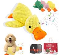 Paw Love Calming Duck, Pawlove Duck, 2026 New Upgraded Calming Duck Toy For Dogs, Quacking Ducks Toys, Soft Stuffed Plush Mellow Calming Pillow For Puppies And Senior Keep Busy (Yellow, S(25cmx 22cm))