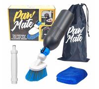 Paw Mate - Quickly Wash & Clean Your Pet Paws & Fur - Also Ideal for Muddy Boots & Footwear - 500ml Bottle - Also Connects to Garden Hose - Pet & Dog Paw Cleaner Washer & Thoughtful Dog Walker Gift