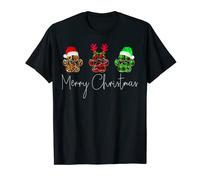 Paw Merry-Christmas Cute Dog Pawprint Classic T-Shirt