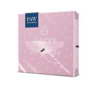 PAW - Napkins 3-Ply (33 x 33 cm) | 20 Pieces | Perfect for Birthday, Parties | Pink Paper Napkins | Color: Special Day Pink