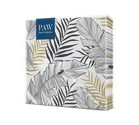 PAW - Napkins 3-Ply (33 x 33 cm) I 20 Pieces I Perfect for Birthdays, Parties, Weddings, Communion and Celebrations I Paper Napkins Colorful - Nature, Leaves: Exotic Leaves