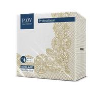 PAW - Napkins Made of airlaid - Fabric-Like (40 x 40 cm) I 50 Pieces I Ideal for Wedding, Baptism, Communion, Birthday I Fabric-Like Napkins - Ornament, Gold, Frame I Color: Royal lace (Gold)