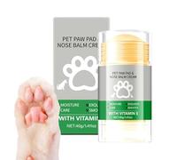 Paw Pad Balm, Paw Balm, 40 g Portable Dog Paw Cream Stick, Dry Cracks Pet Butter, Puppy Protection Soother, Natural Ointment, Safe for Repairs, Moisture of the Nose, Moisture