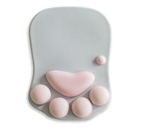 Paw Pad With Comfortable Wrist Rest For Kitten Lovers Silicone Mat Lovely Cute Kitten Claw Pad
