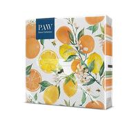 PAW Paper Napkins 33 x 33 cm, 20 Pack - Citrus with Bees
