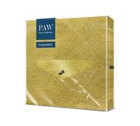 PAW - Napkins 3-Ply (33 x 33 cm) I 20 Pieces I Perfect for Birthdays Parties Weddings Communion and Celebrations I Paper Napkins Colorful - Special Occasions, Ornaments I Inspiration Classic (Gold)