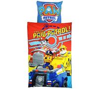 Paw Patrol 0121990 Microfibre Bed Linen, Polyester, Blue, 37.5 x 27 x 4 cm, 135 x 200 cm